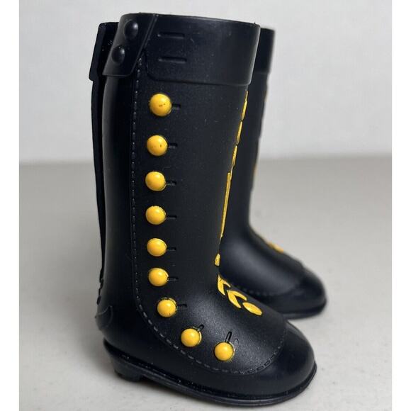 Disney Frozen 2 Frozen Anna Black Boots Fashion Doll Shoes Replacement - Picture 4 of 7